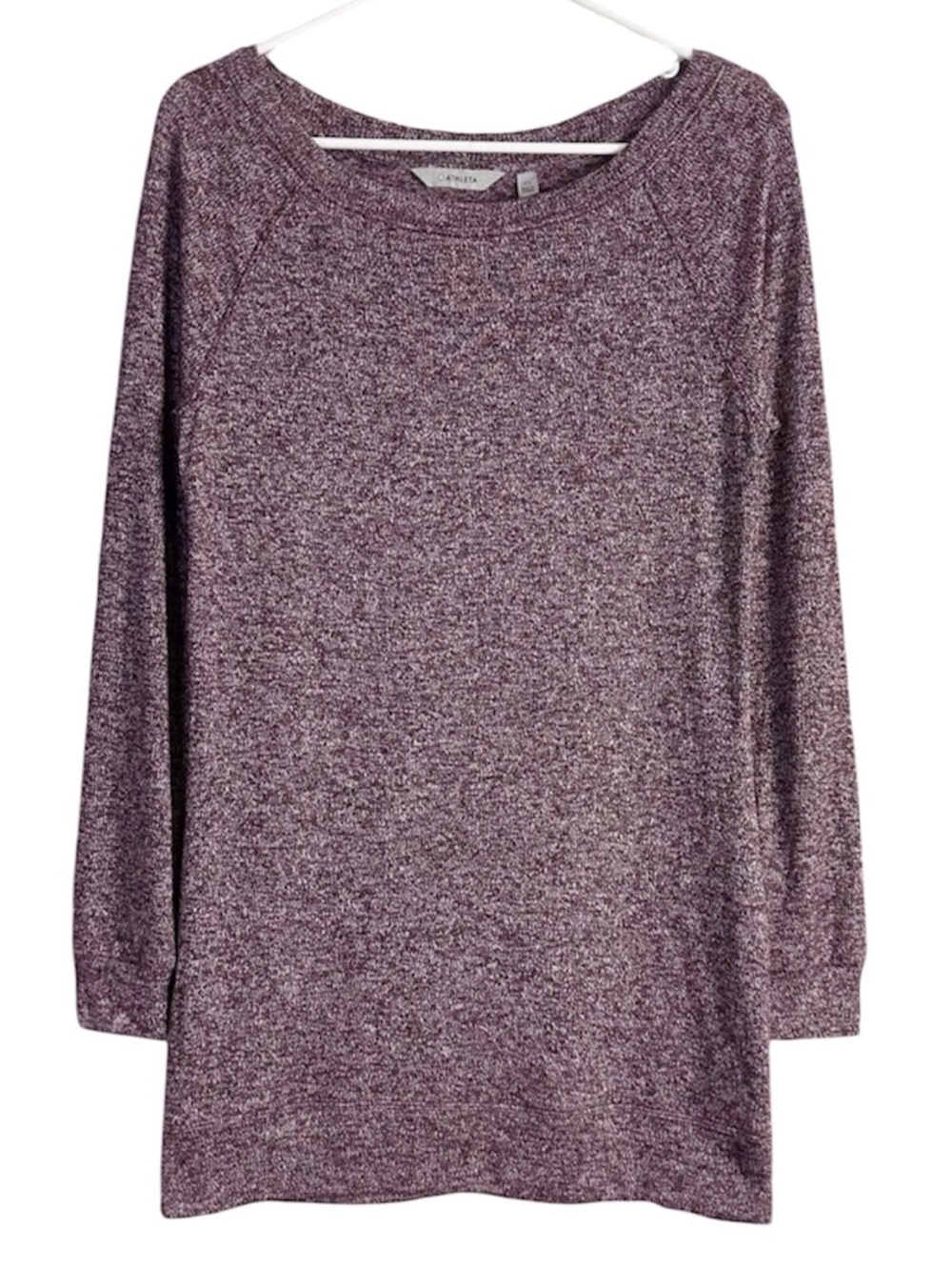 Athleta Pose Purple Luxe Long Sleeve Top